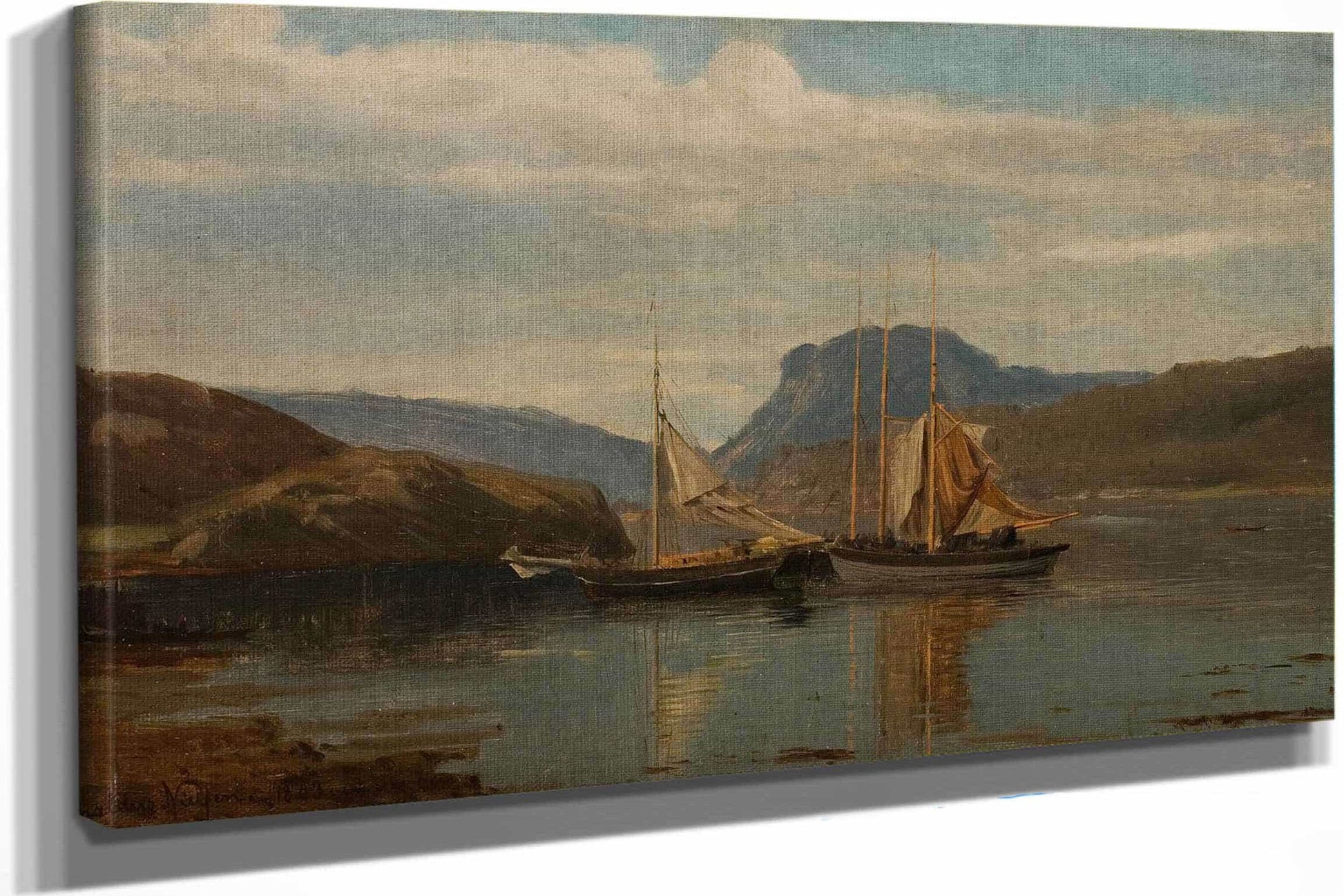 Parti Fra Teroen by Amaldus Nielsen