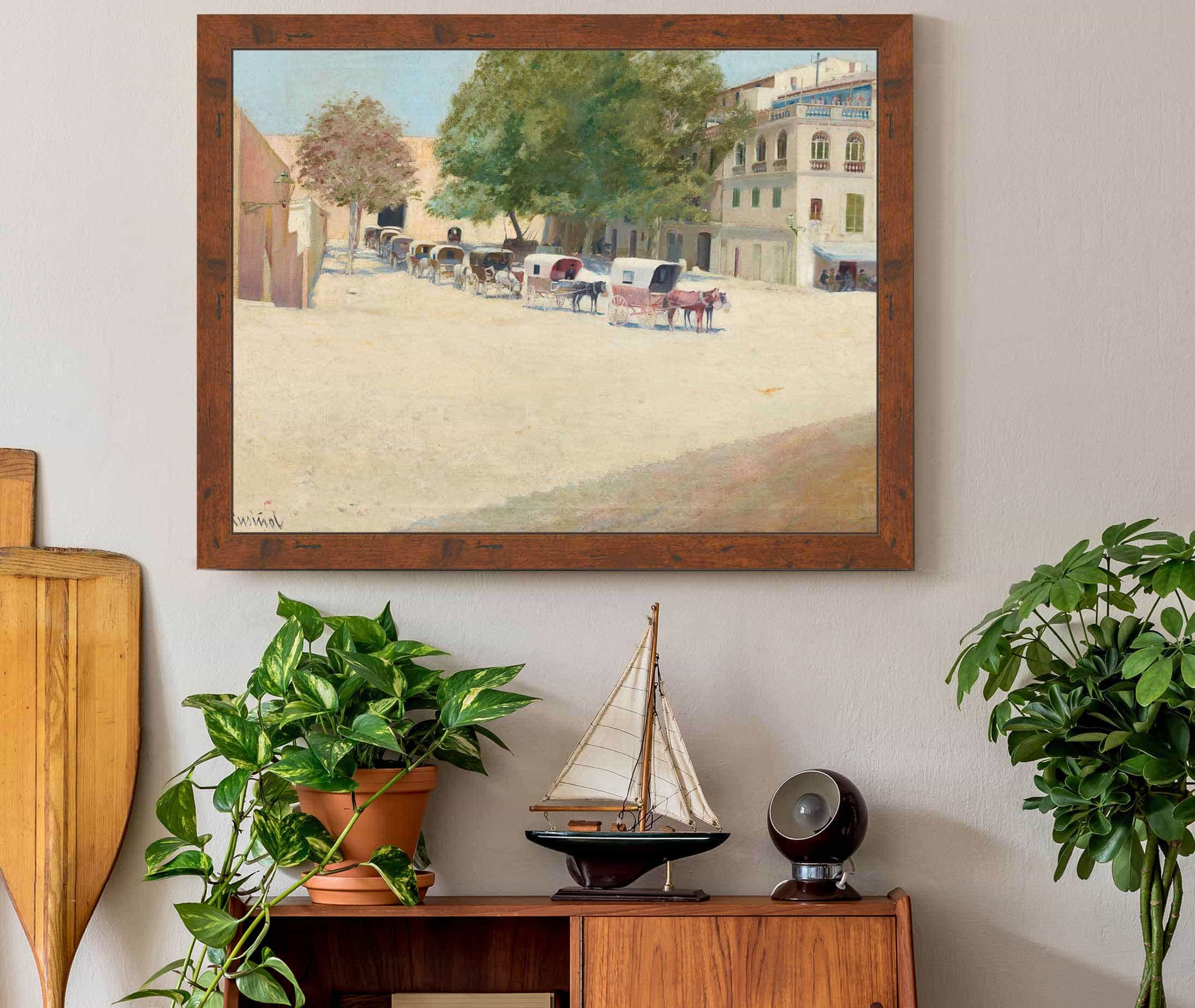 Paseo De Mallorca by Santiago Rusinol