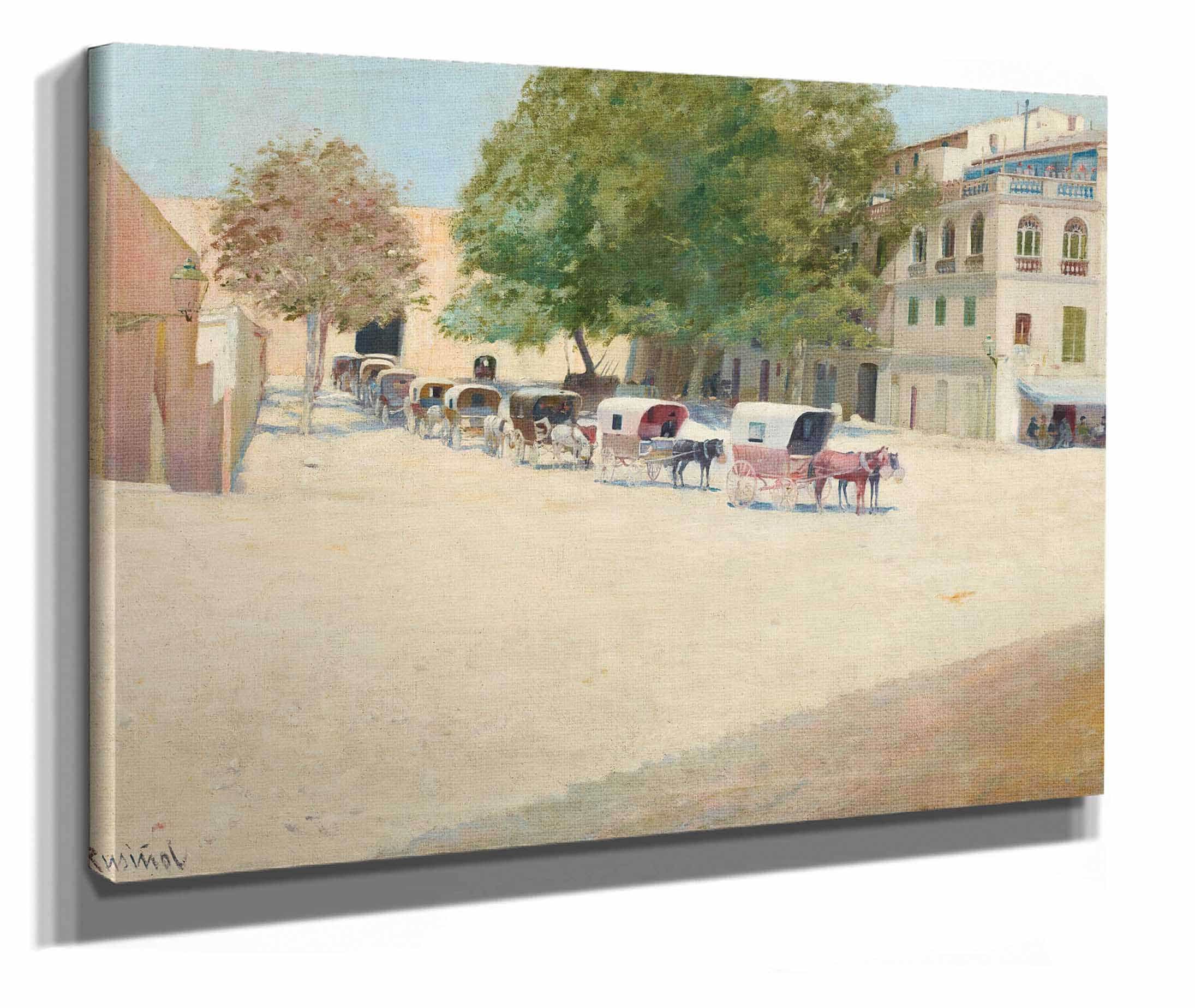 Paseo De Mallorca by Santiago Rusinol
