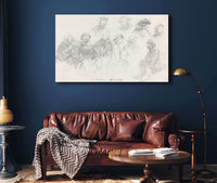 Passengers On Shipboard by Eugene Boudin