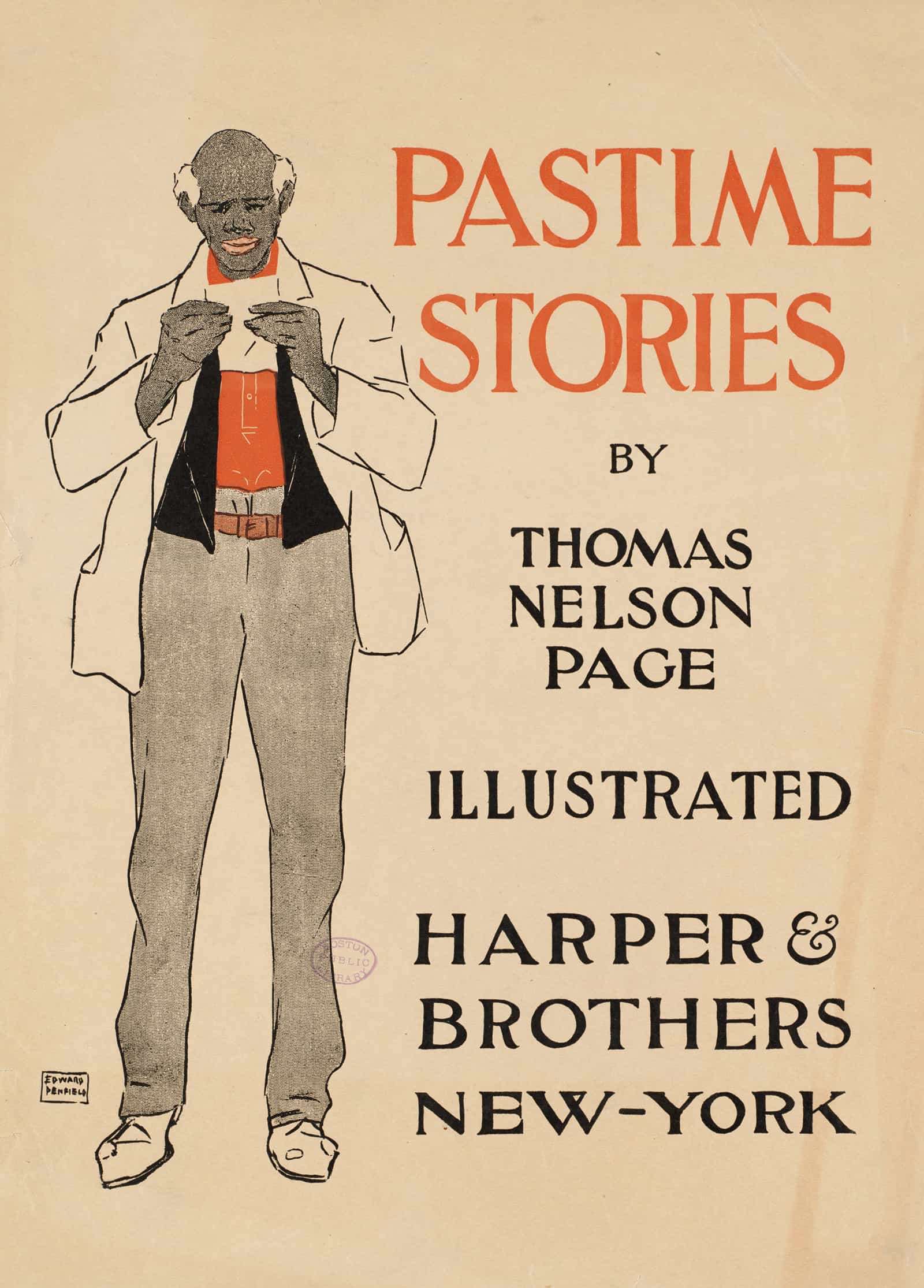 Pastime Stories By Thomas Nelson Page by Edward Penfield