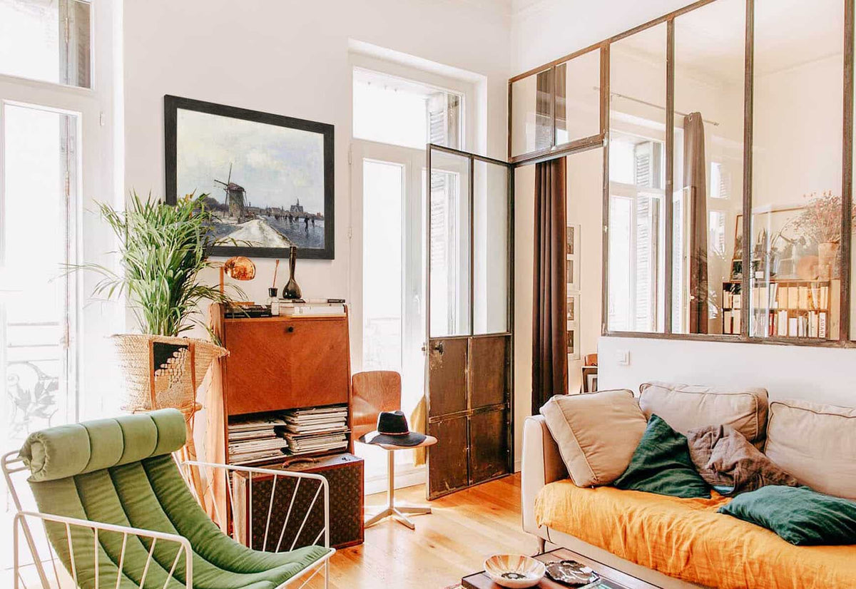 Patineurs A Maassluis by Johan Barthold Jongkind