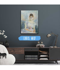 Paule Gobillard En Robe De Bal by Berthe Morisot