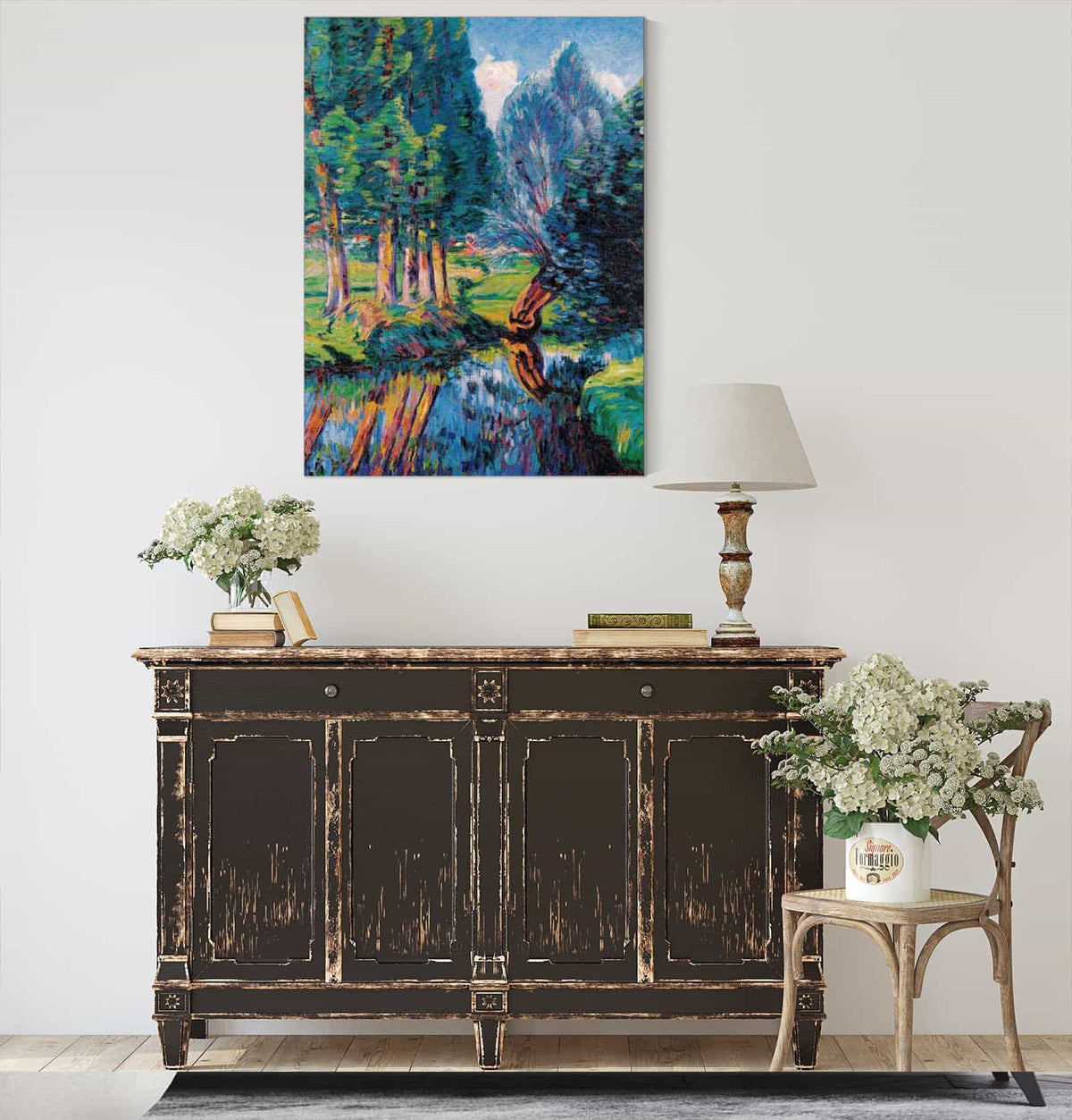 Paysage A Breuillet by Armand Guillaumin