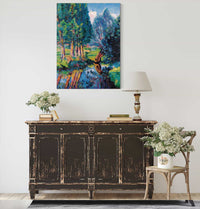 Paysage A Breuillet by Armand Guillaumin