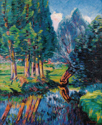 Paysage A Breuillet by Armand Guillaumin