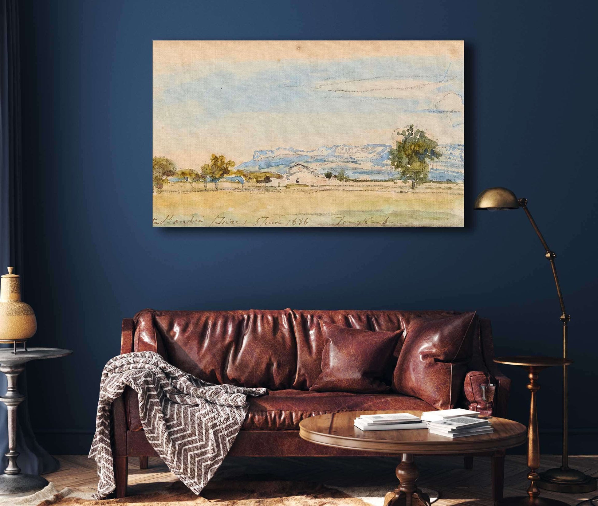 Paysage A La Cote Saint Andre by Johan Barthold Jongkind