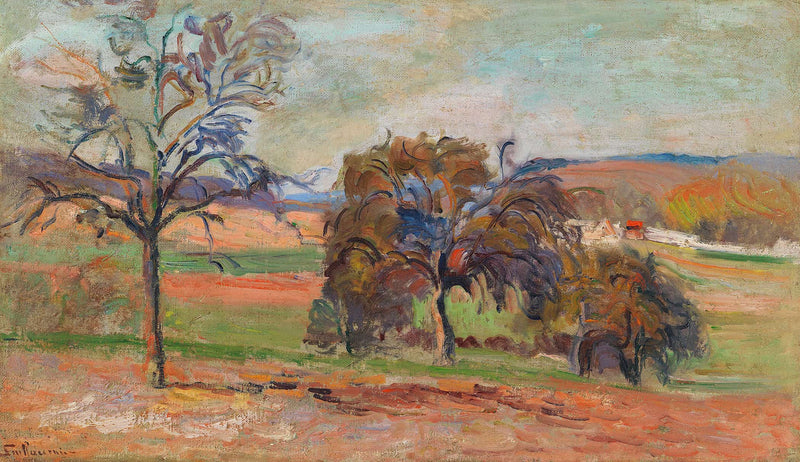 Paysage Boise by Armand Guillaumin