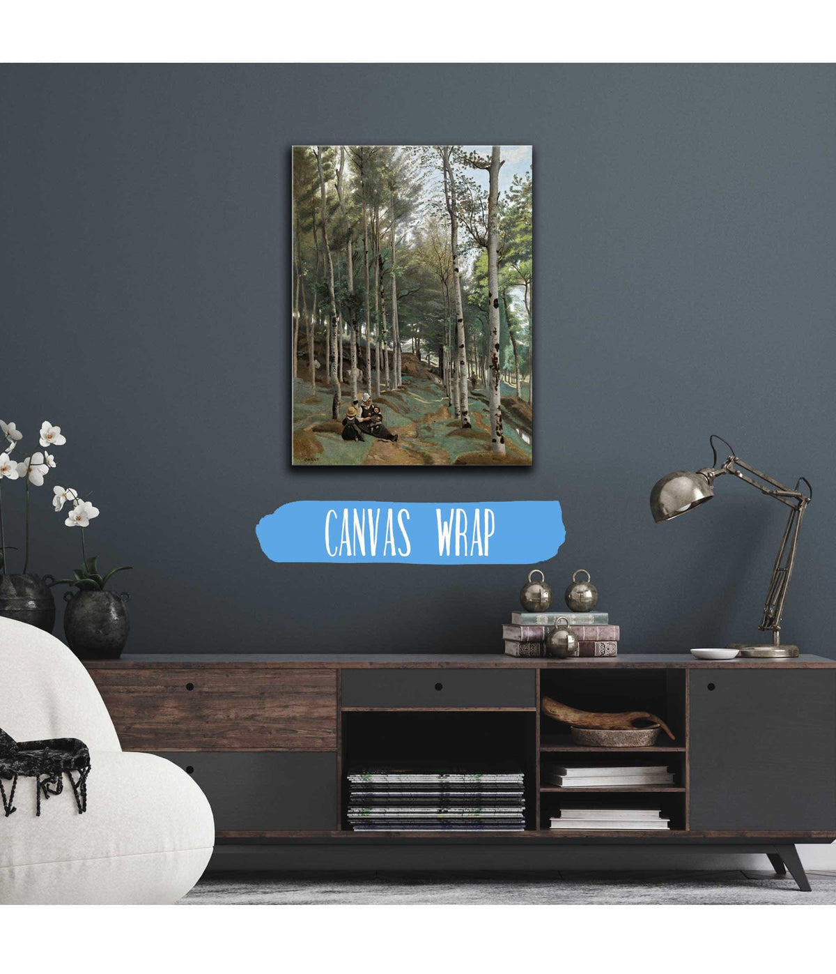 Paysage Breton by Jean Baptiste Camille Corot