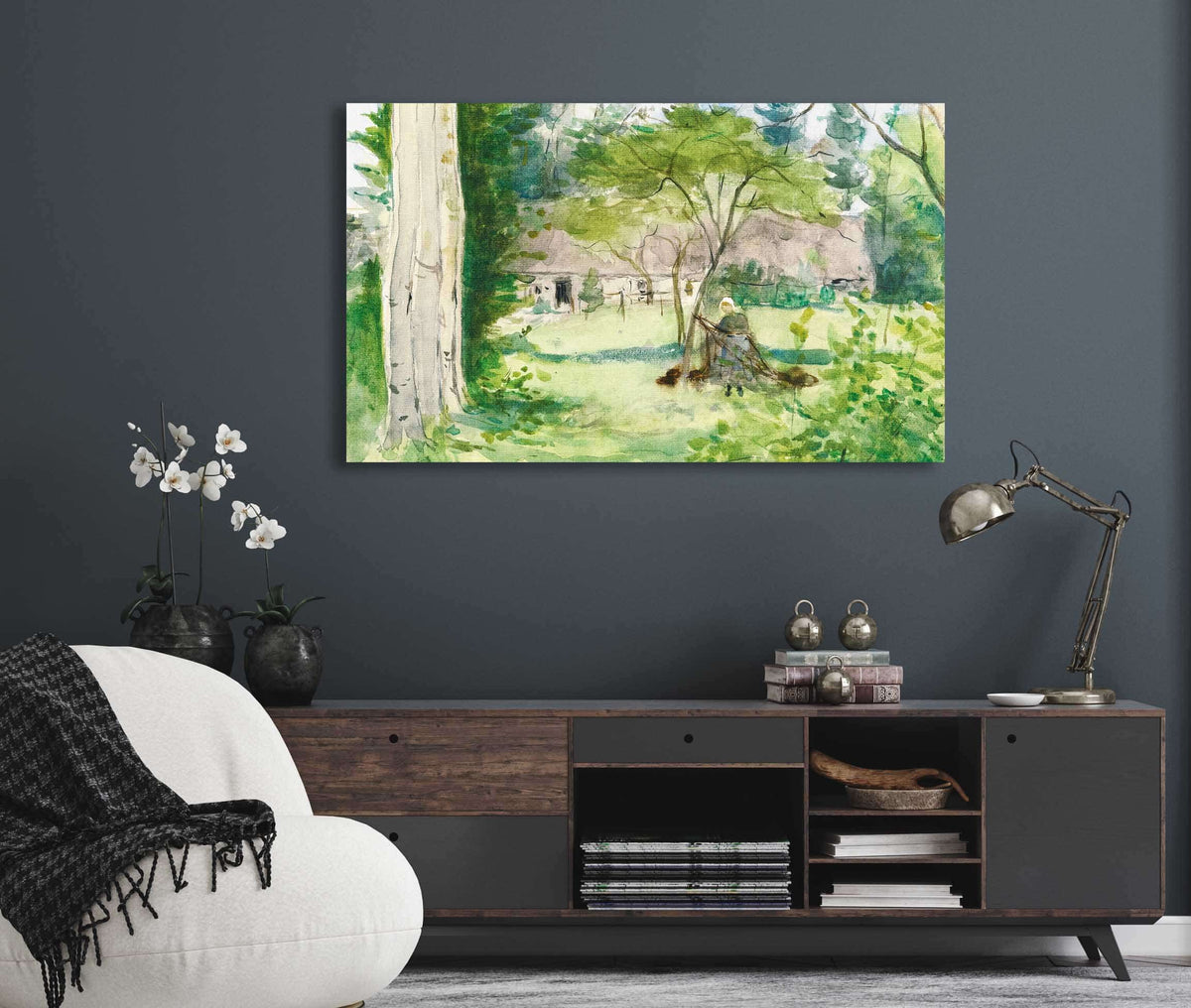 Paysage by Berthe Morisot