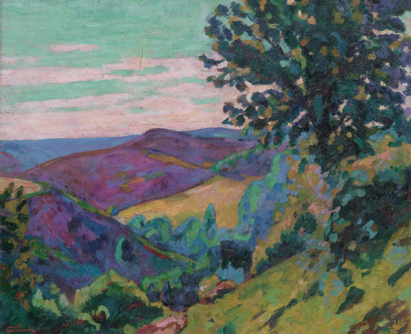 Paysage De Crozant by Armand Guillaumin