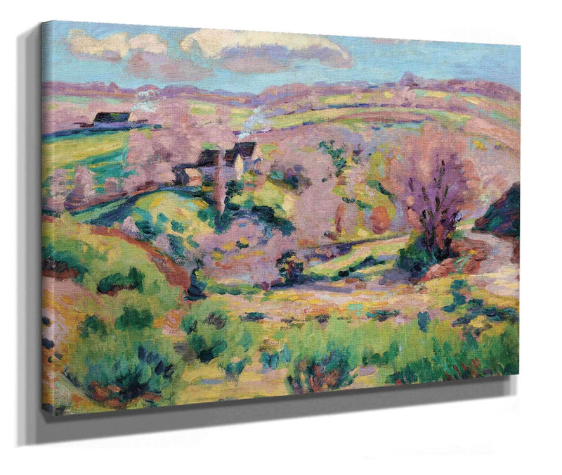 Paysage De La Creuse Au Printemps by Armand Guillaumin