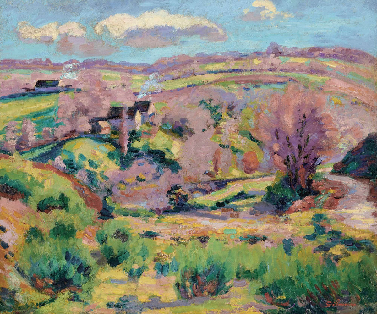 Paysage De La Creuse Au Printemps by Armand Guillaumin