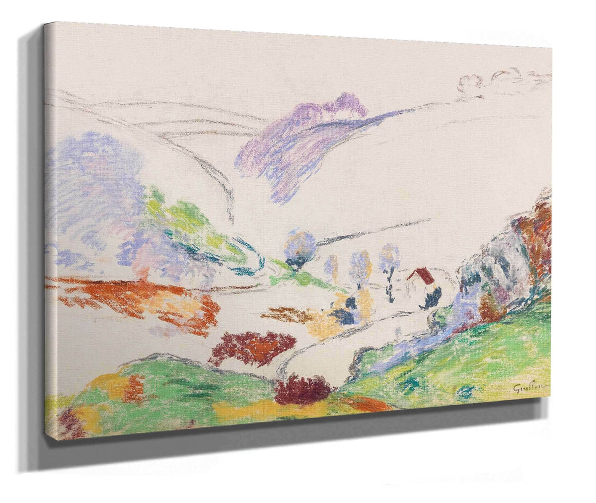 Paysage De La Creuse by Armand Guillaumin