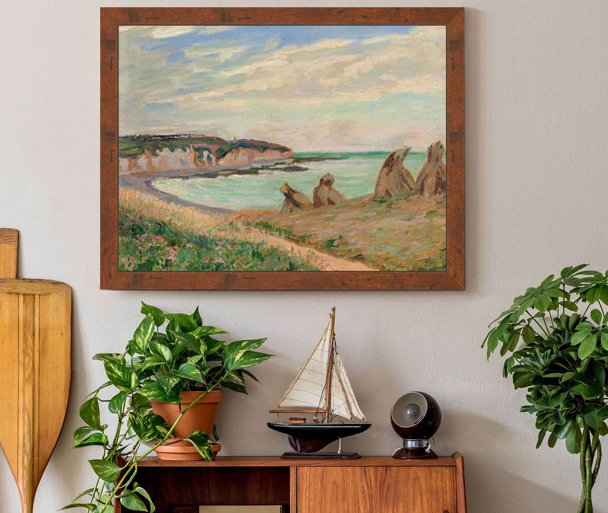 Paysage De La Manche by Armand Guillaumin