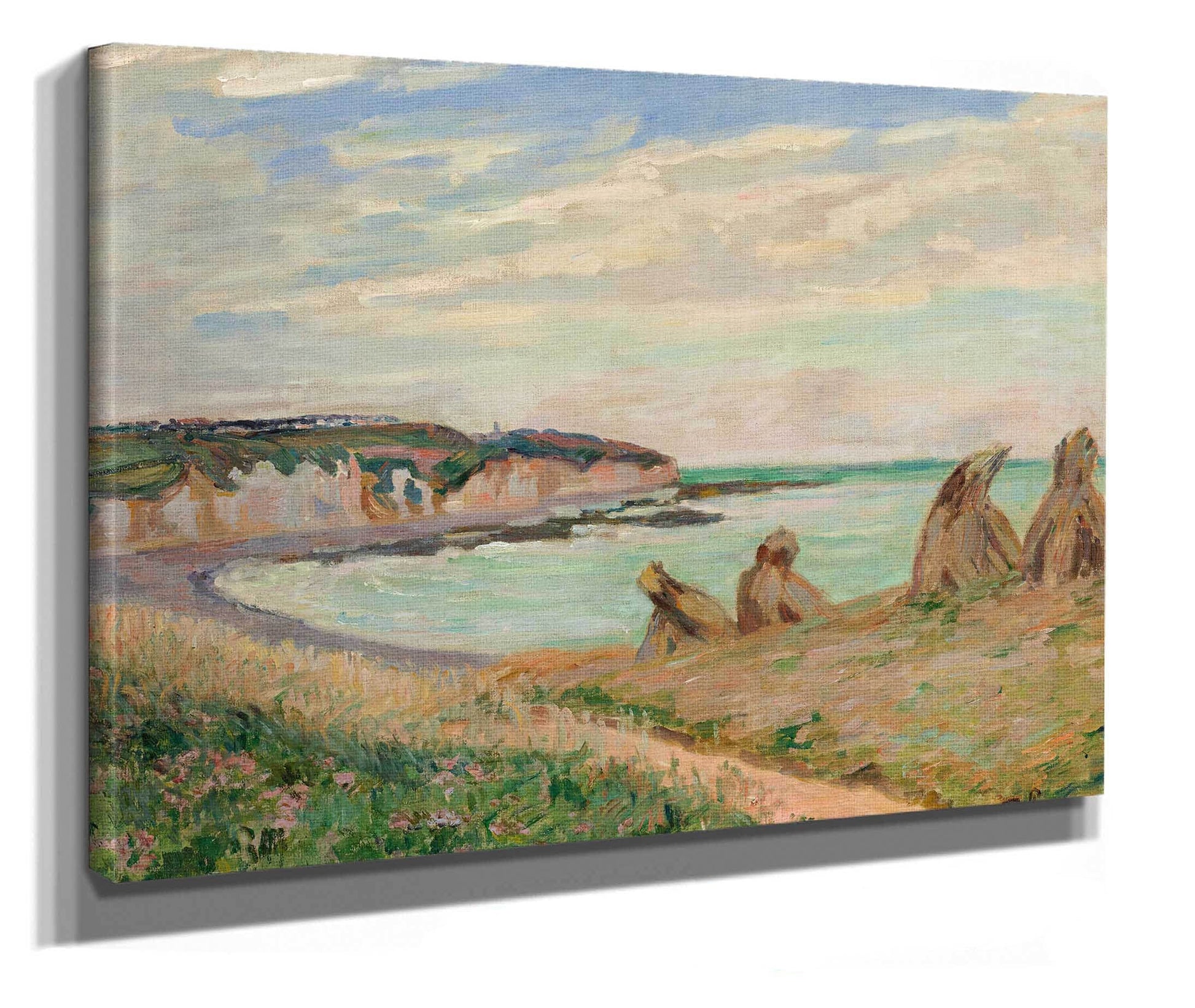 Paysage De La Manche by Armand Guillaumin