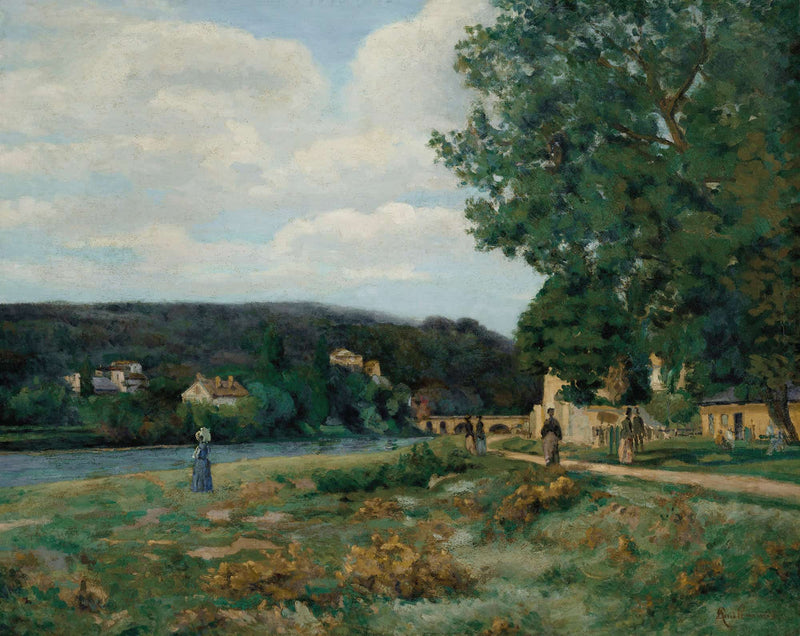 Paysage De Lile De France by Armand Guillaumin