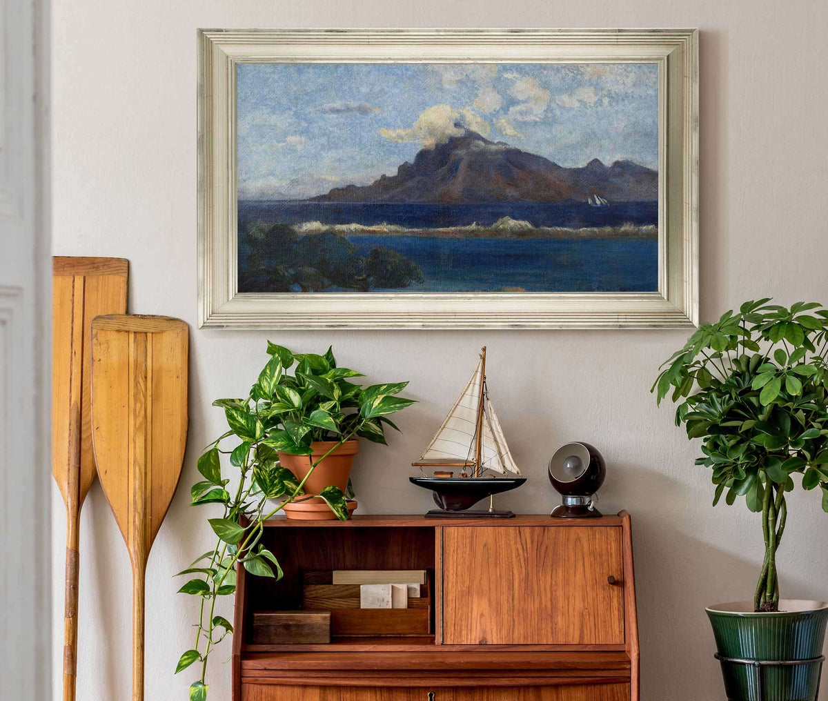 Paysage De Te Vaa by Paul Gauguin