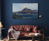 Paysage De Te Vaa by Paul Gauguin