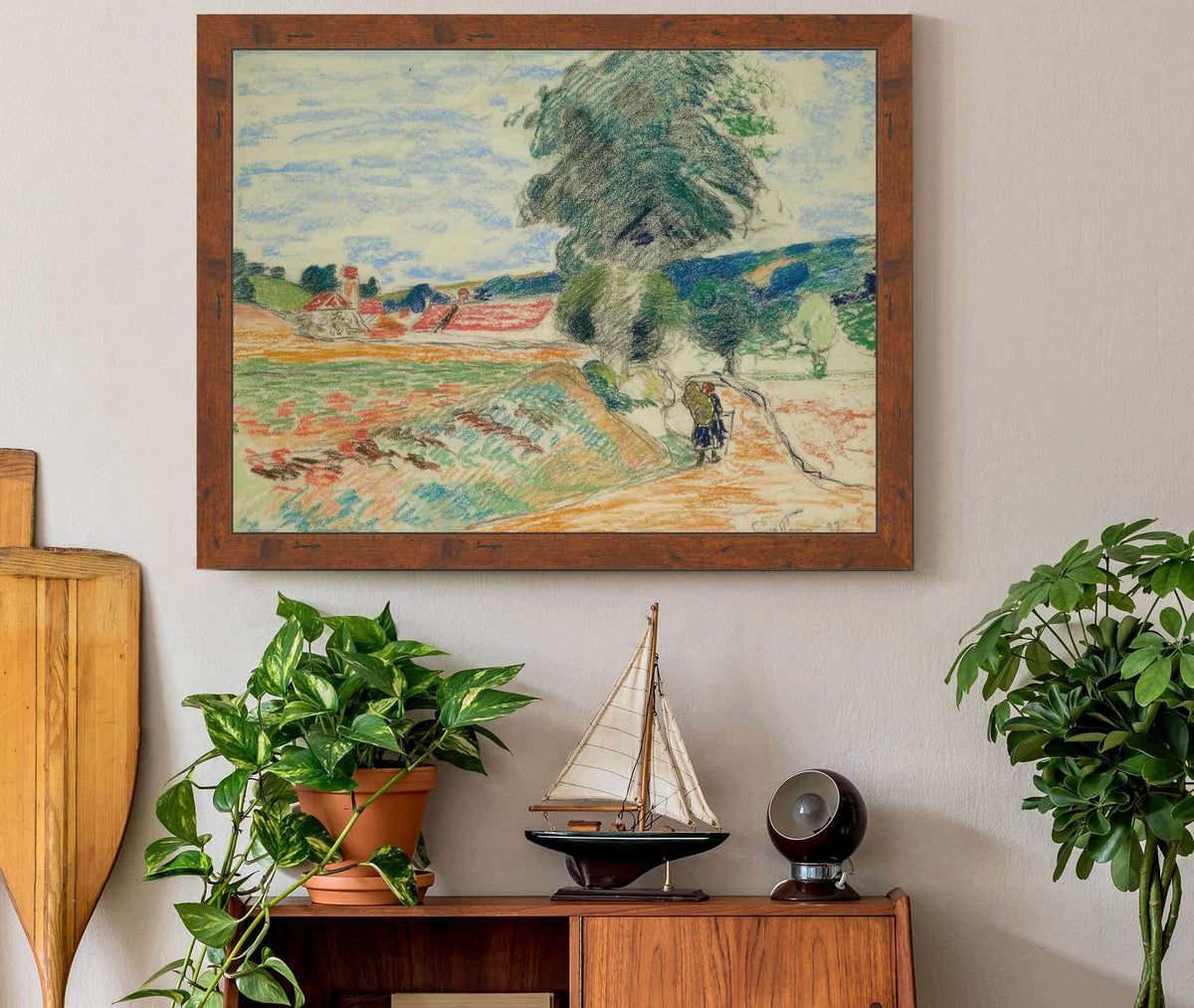 Paysage Dile De France by Armand Guillaumin