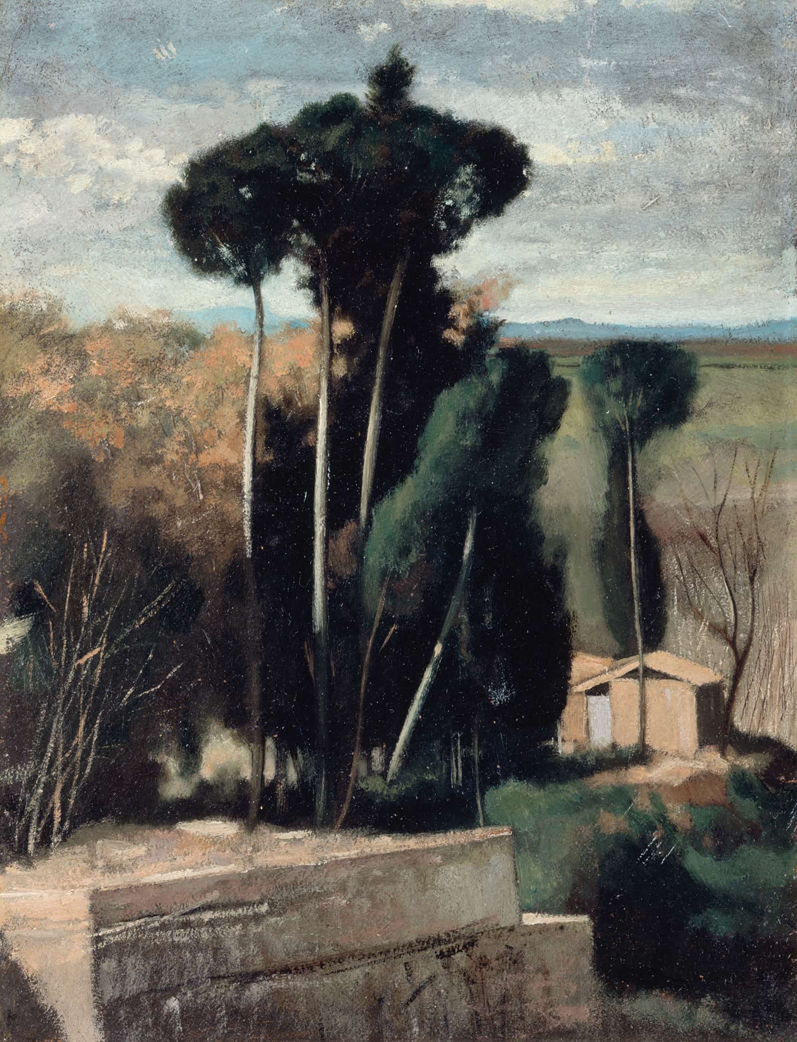 Paysage Ditalie by Jean Jacques Henner