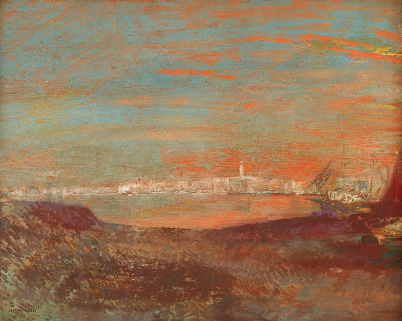 Paysage Italien by Odilon Redon