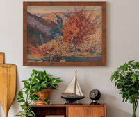 Paysage Le Rocher De La Fileuse by Armand Guillaumin