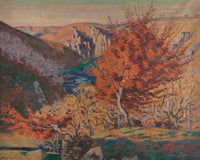 Paysage Le Rocher De La Fileuse by Armand Guillaumin