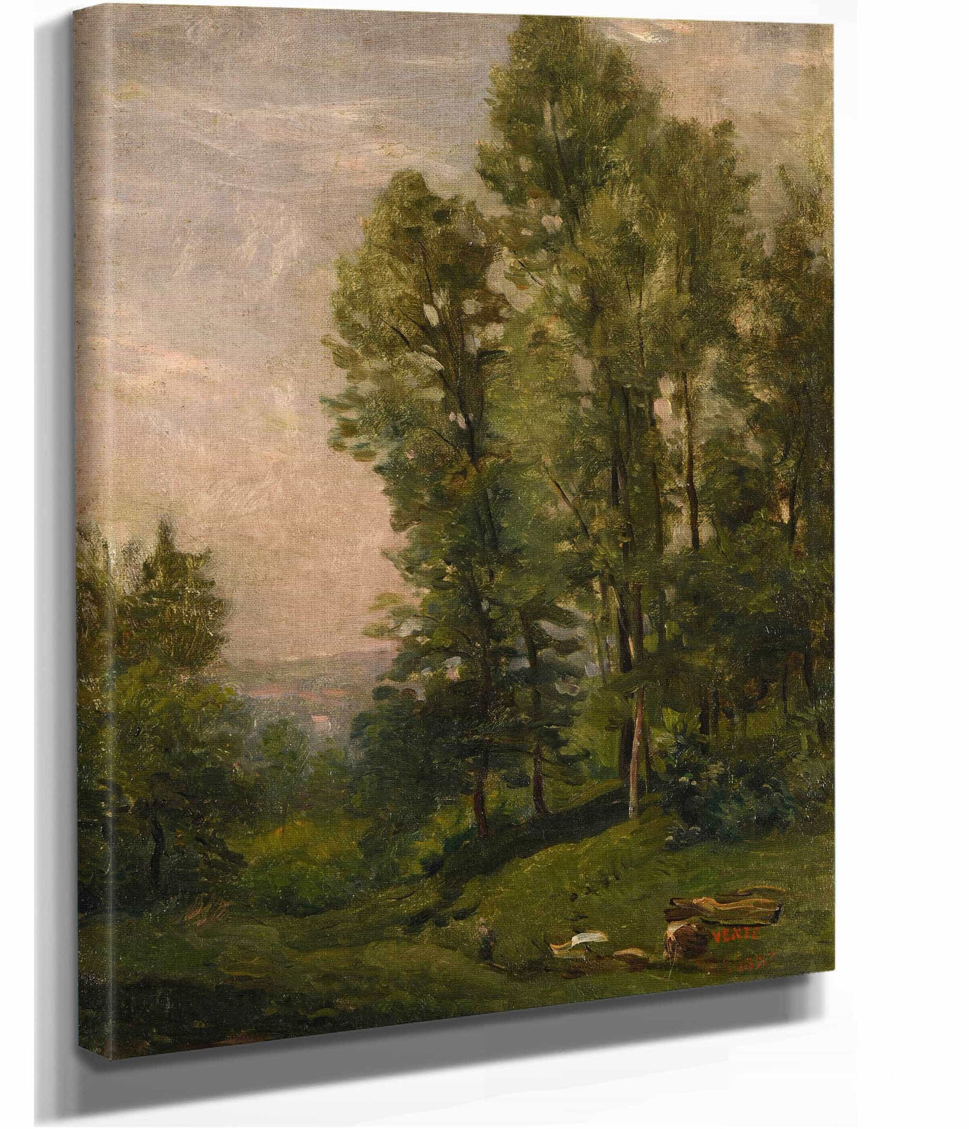 Paysage Stade De Creation Etude by Charles Francois Daubigny