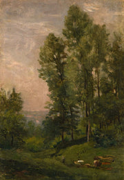 Paysage Stade De Creation Etude by Charles Francois Daubigny