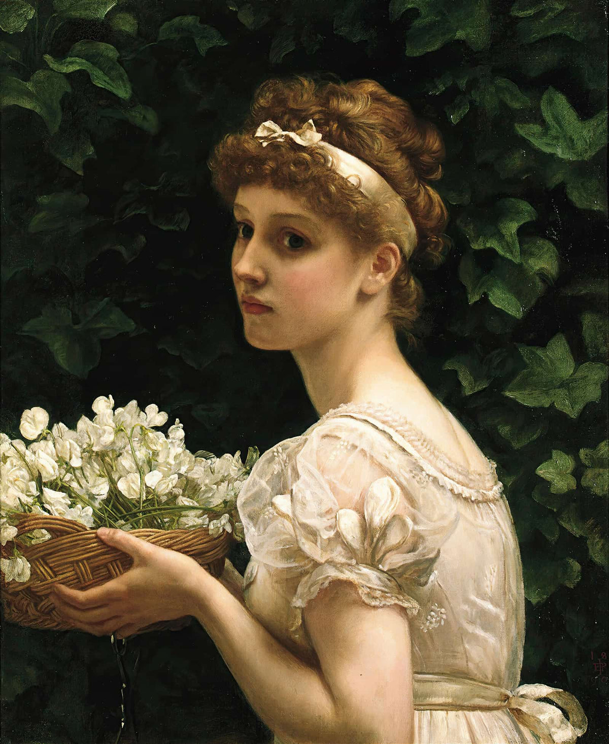 Pea Blossoms by Edward John Poynter