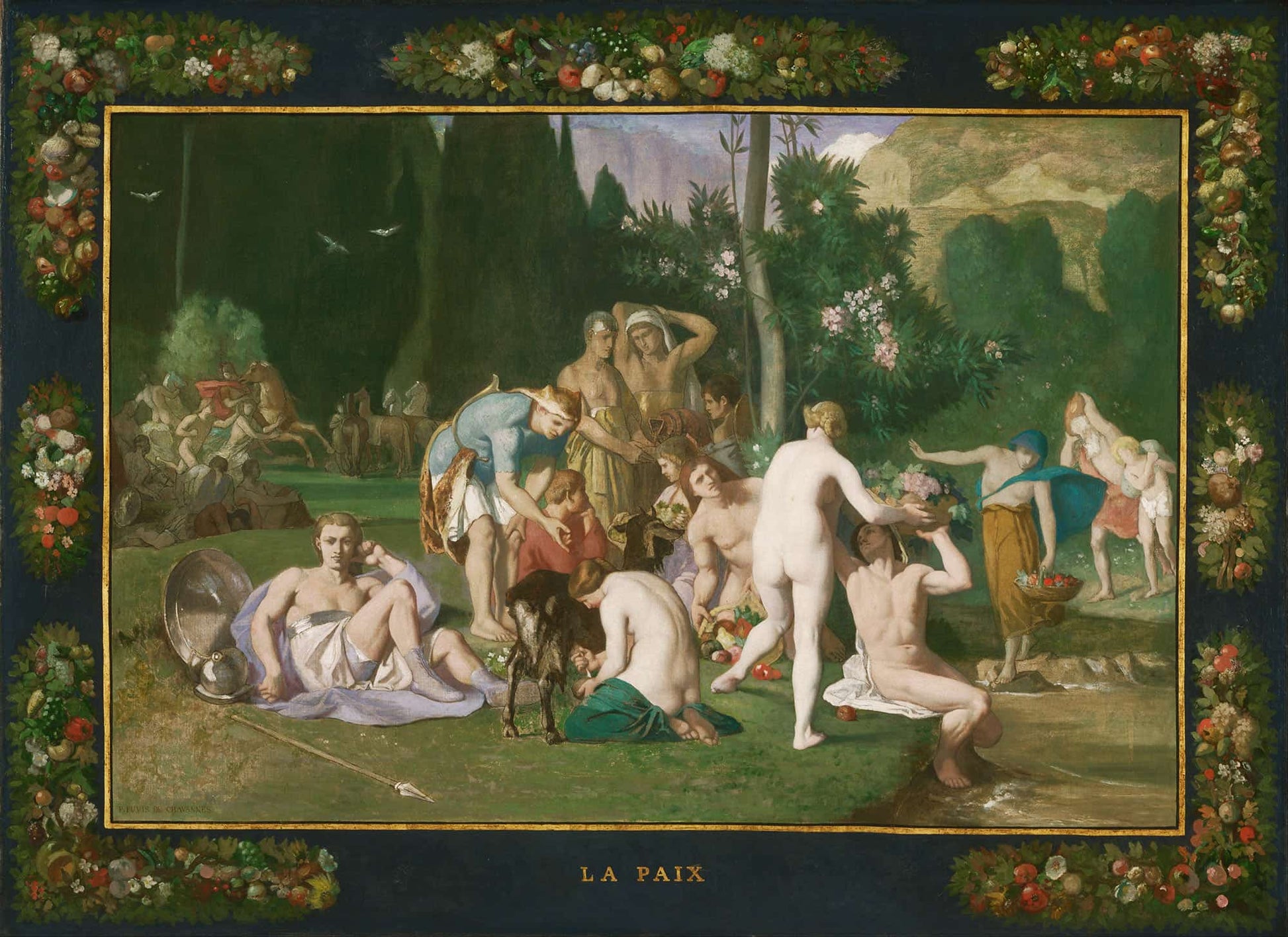 Peace by Pierre Puvis De Chavannes