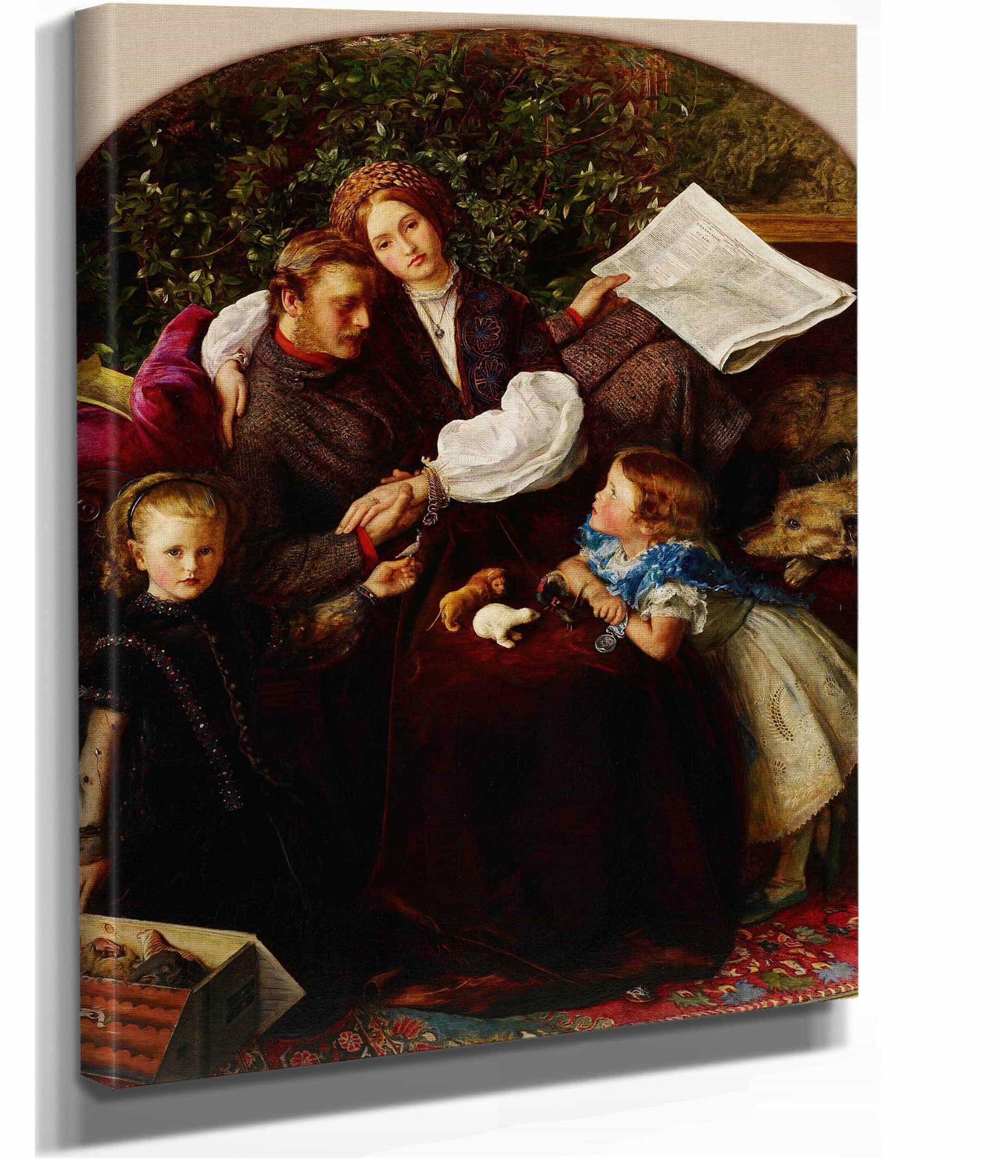 Peace Concluded by Sir John Everett Millais