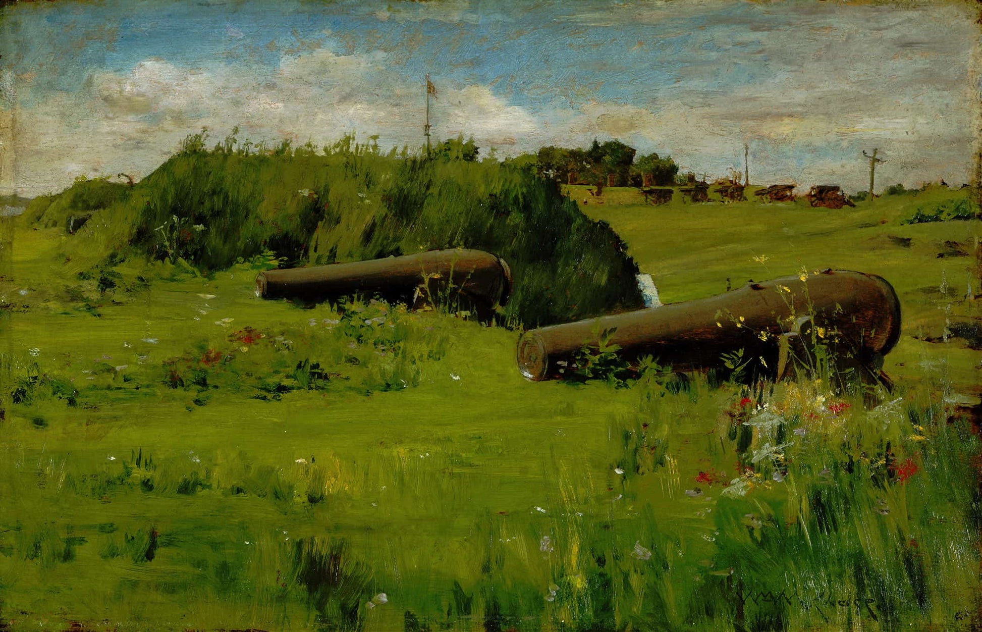 Peace Fort Hamilton by William Merritt Chase