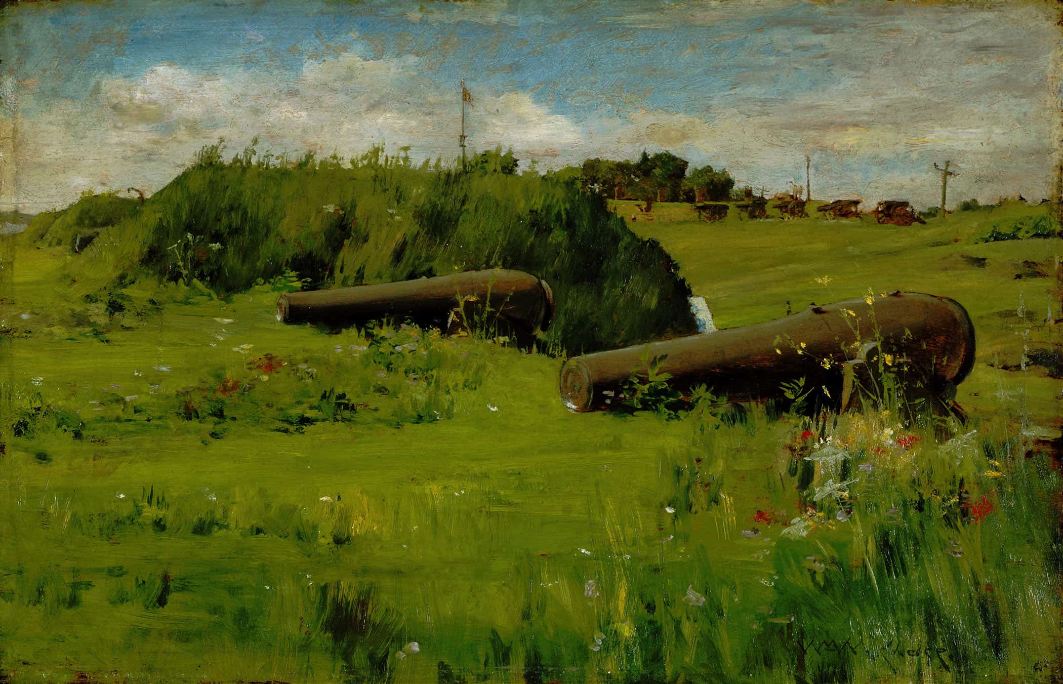 Peace Fort Hamilton by William Merritt Chase