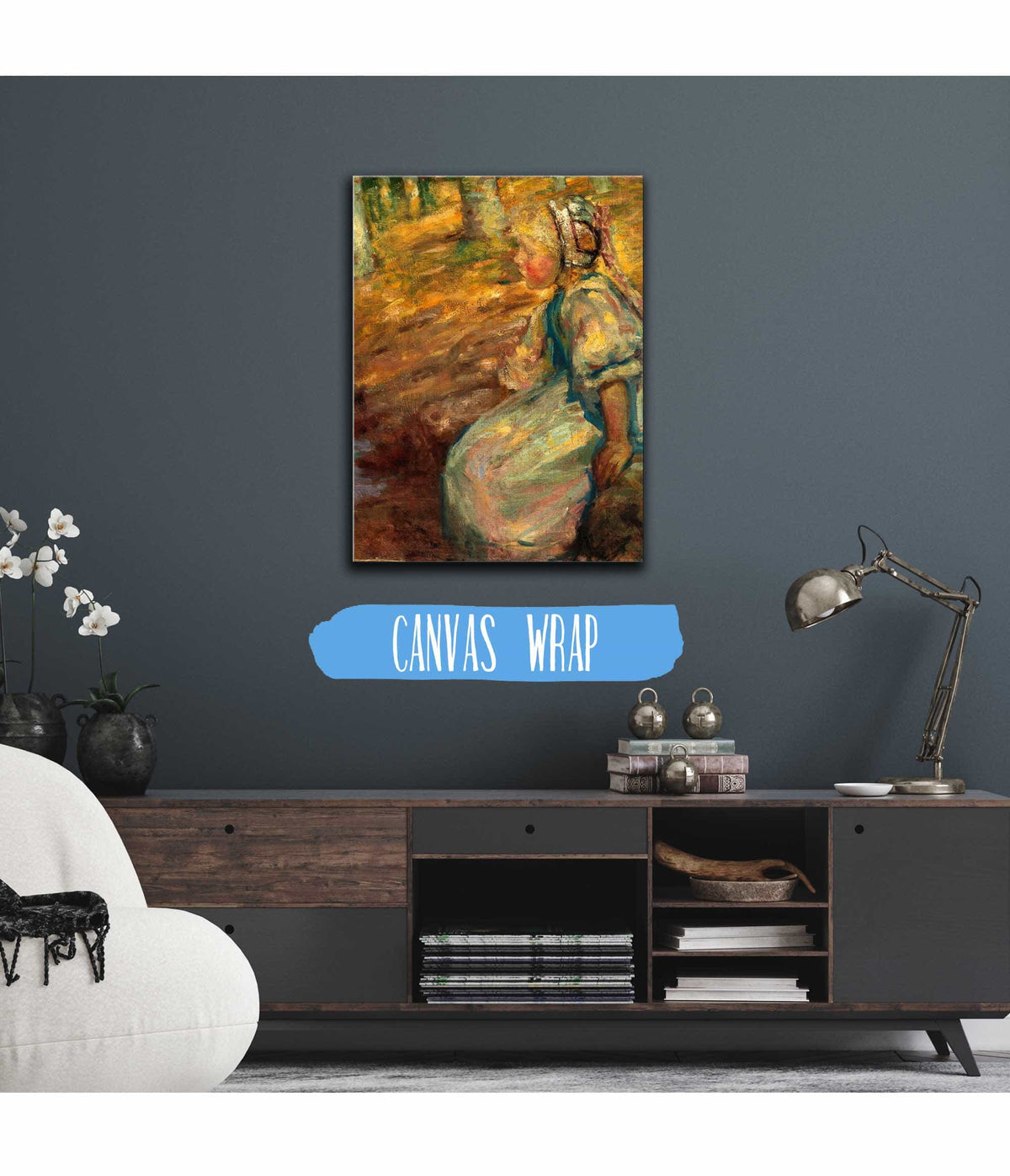 Peasant Girl by Alice Pike Barney