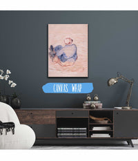 Peasant Girl Seated On The Ground Early S by Camille Pissarro