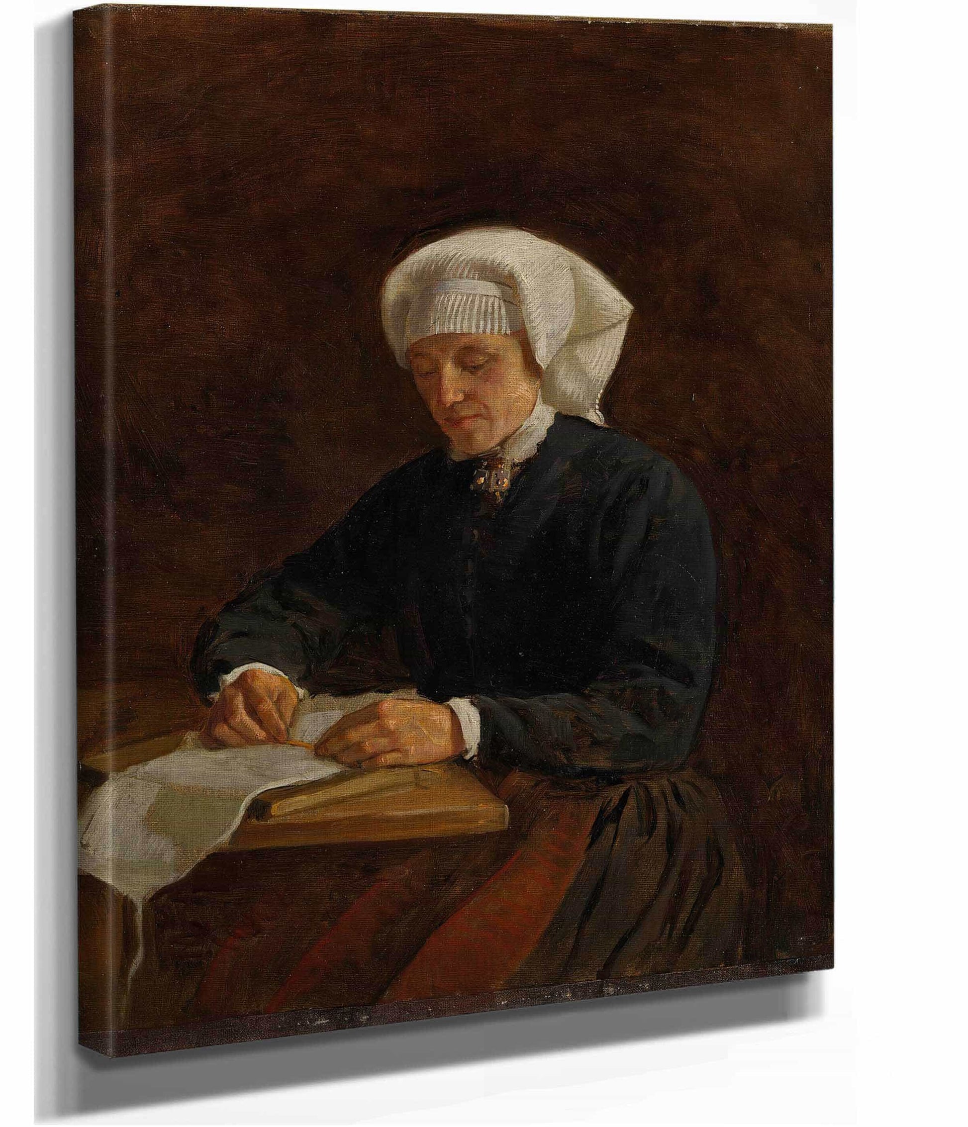 Peasant Woman From Vikoy by Adolph Tidemand