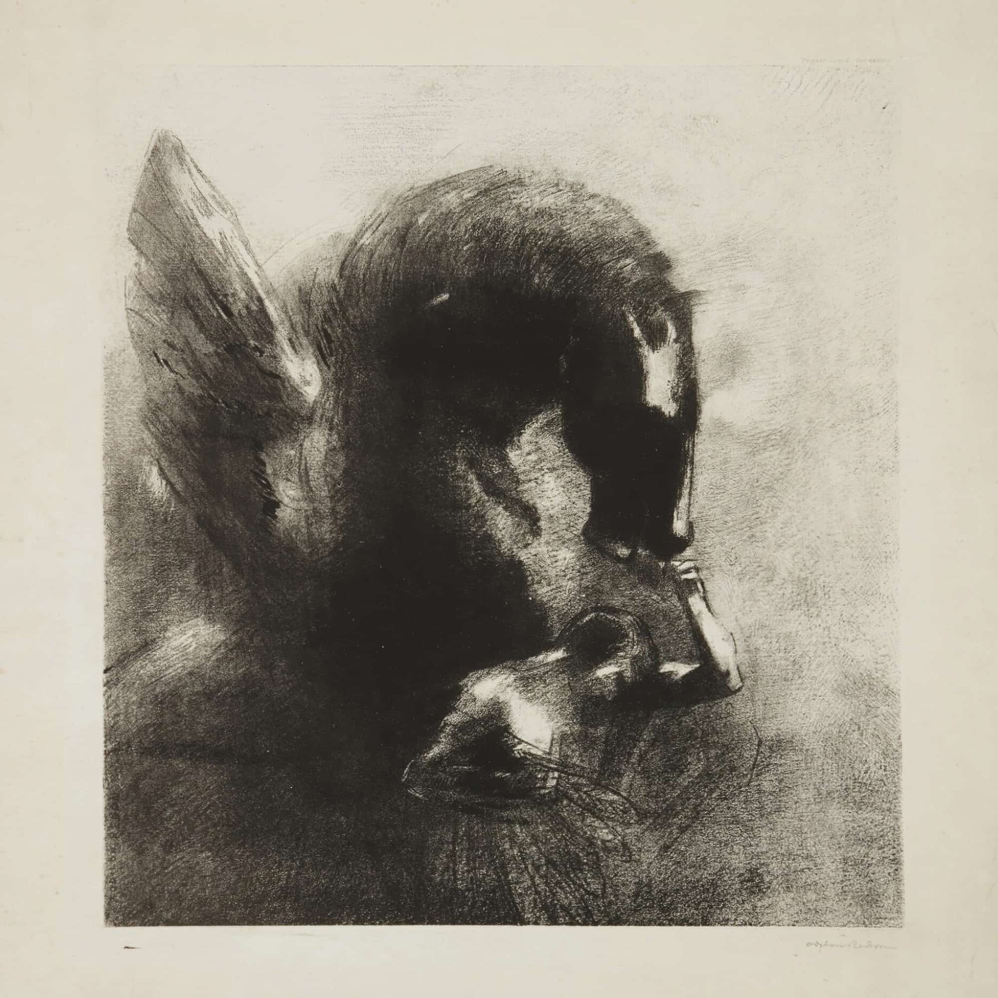 Pegase Captif by Odilon Redon