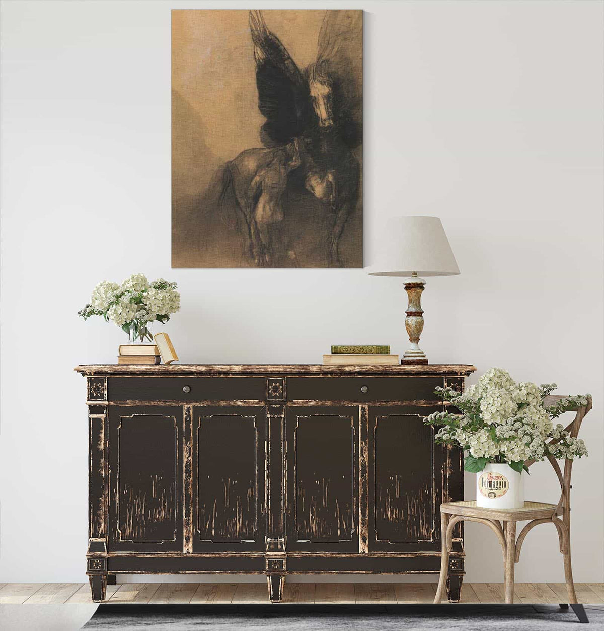 Pegasus And Bellerophon by Odilon Redon