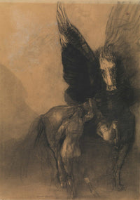 Pegasus And Bellerophon by Odilon Redon