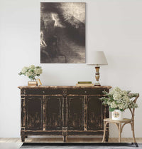 Pelerin Du Monde Sublunaire Pilgrim Of The Sublunary World by Odilon Redon