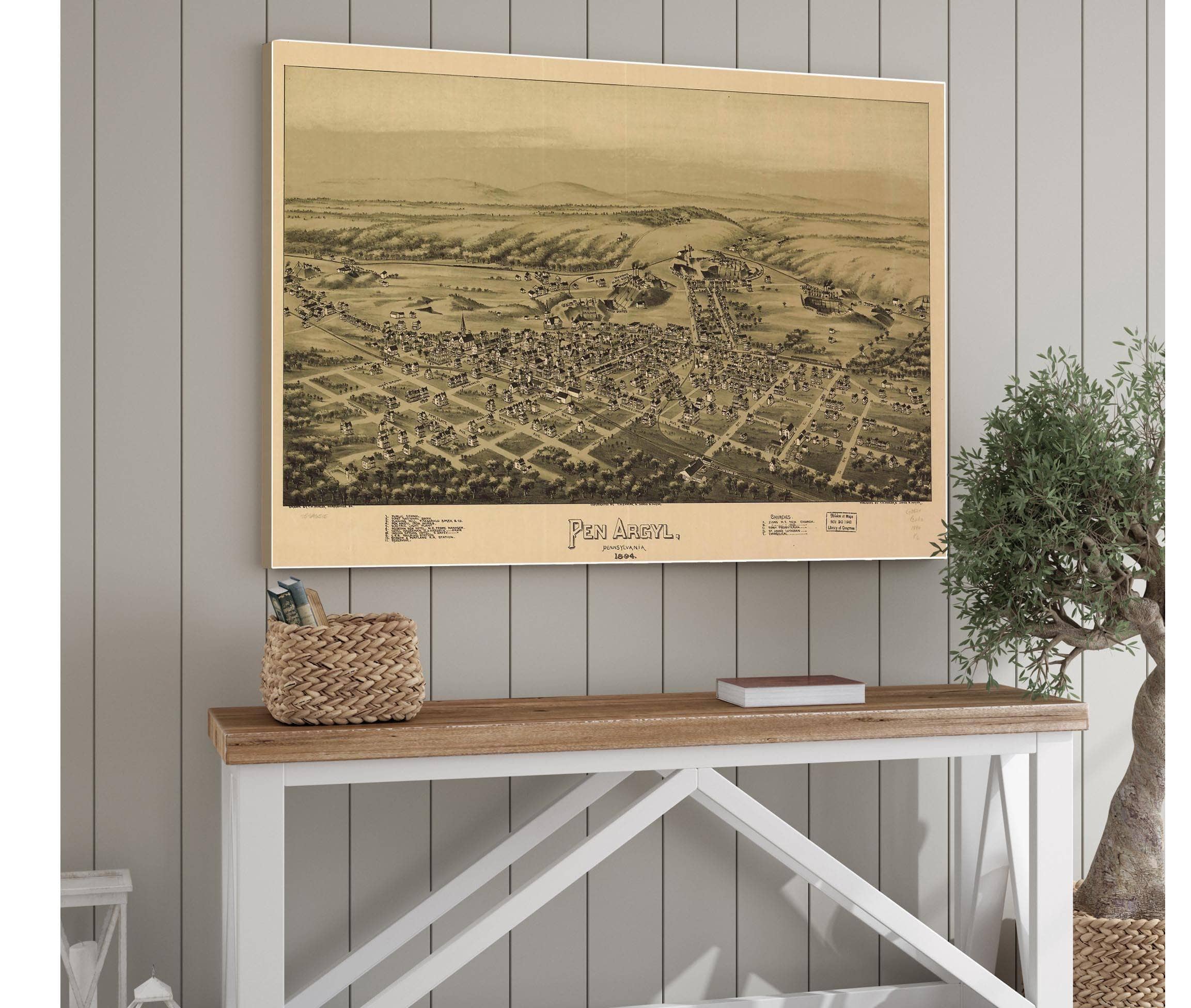 Pen Argyl Pennsylvania 1894  State Of Pennsylvania