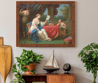 Penelope Reading A Letter From Odysseus by Louis Jean Francois Lagrenee