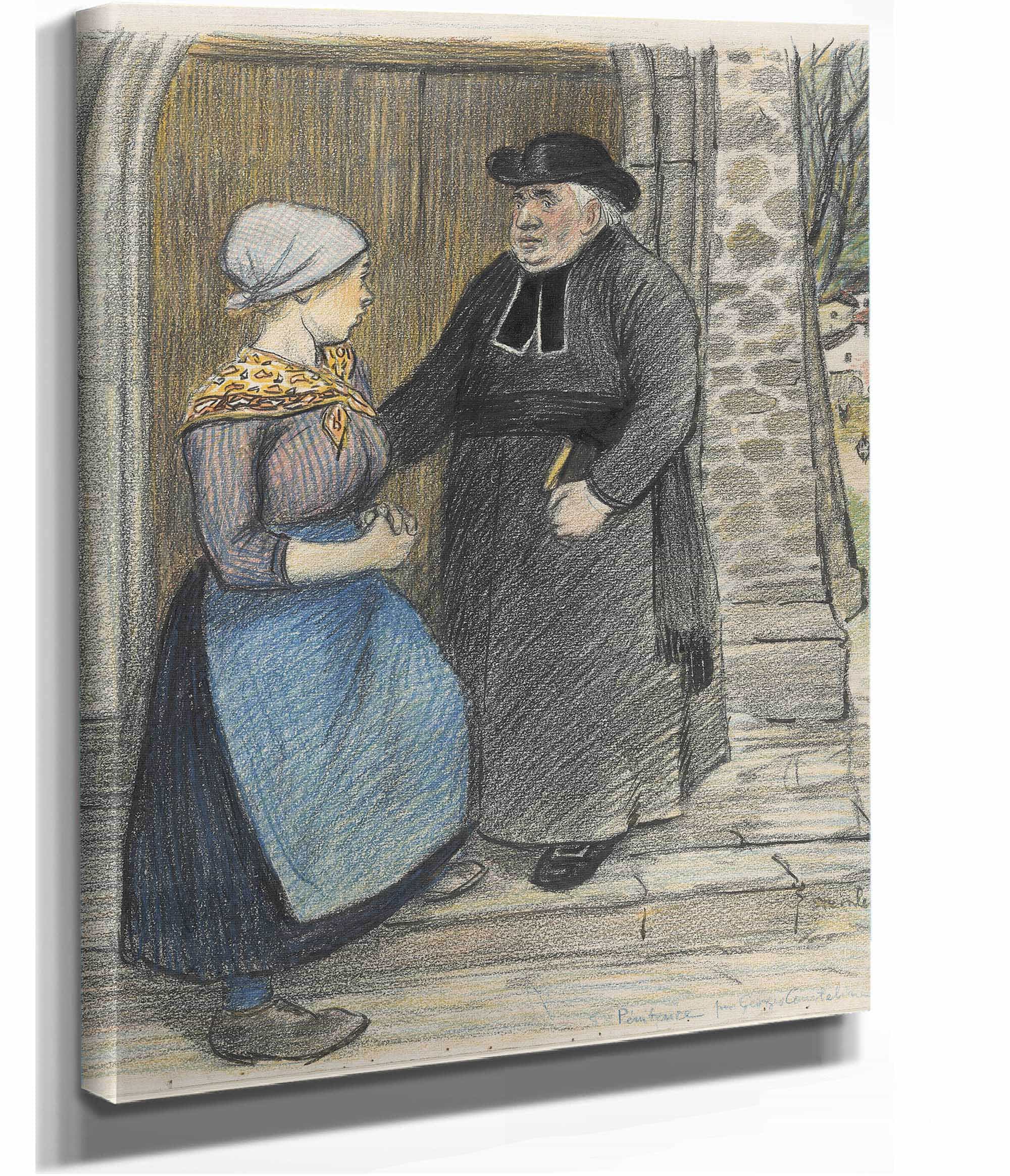 Penitence by Theophile Alexandre Steinlen