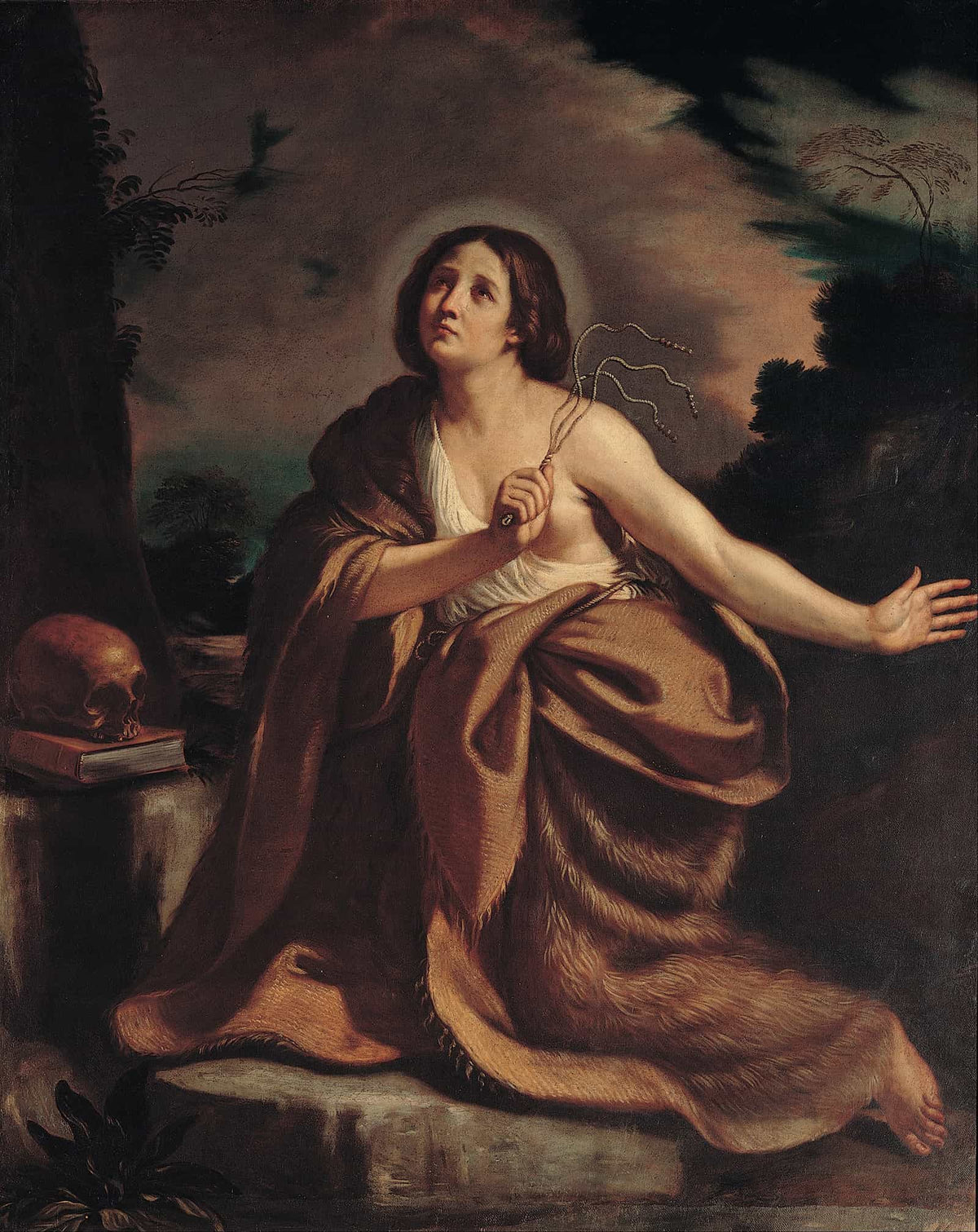 Penitent Magdalene by Guercino