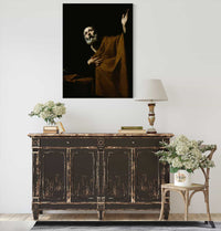 Penitent Saint Peter by Jusepe De Ribera