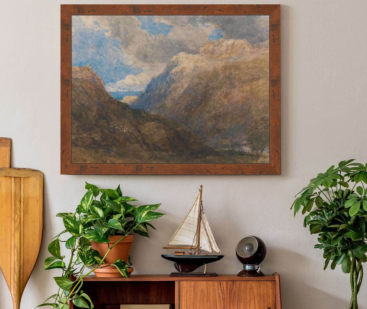 Penmanmawr by David Cox