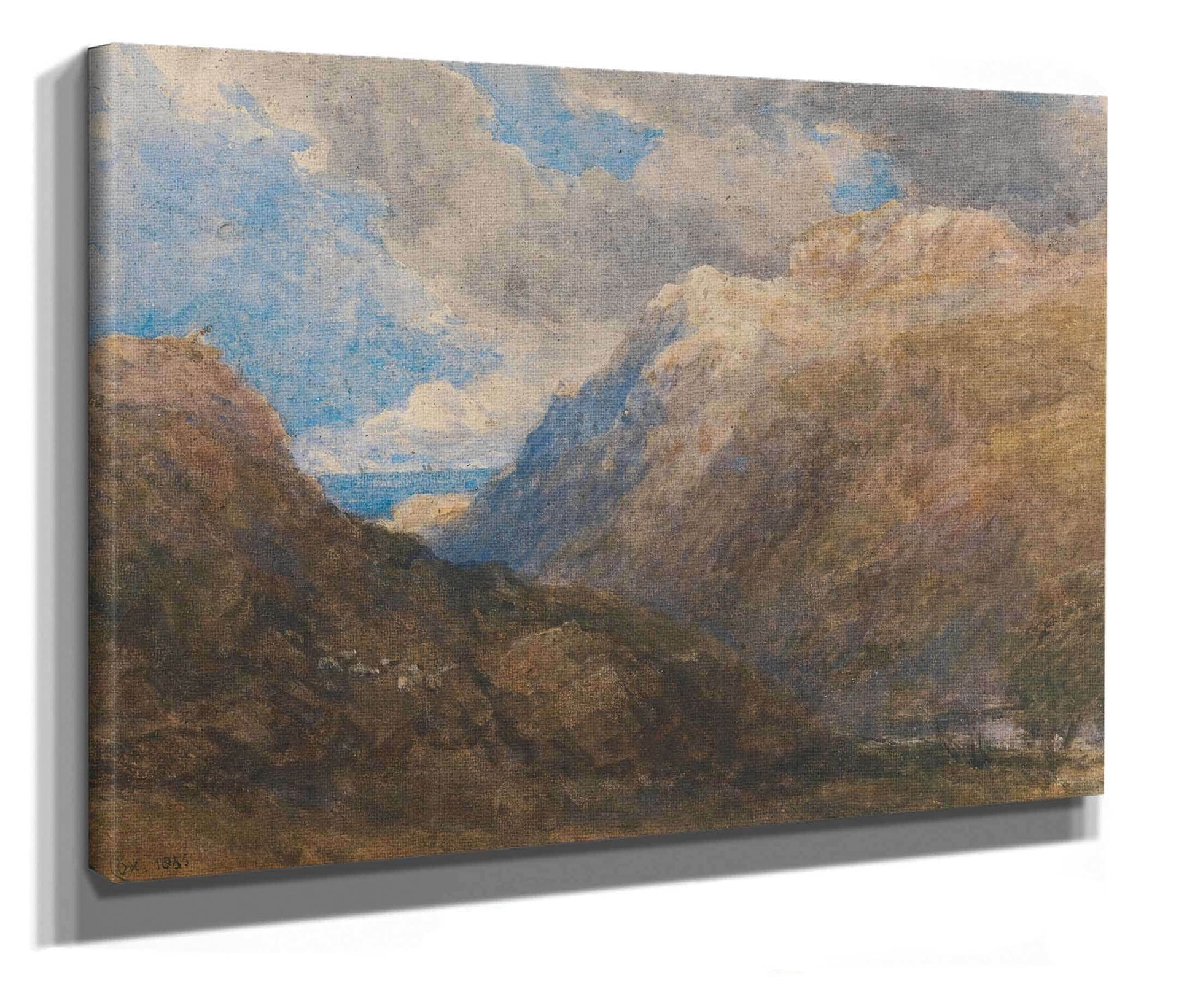 Penmanmawr by David Cox