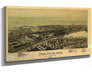 Penna Rr Car Shops Altoona Pennsylvania 1895  State Of Pennsylvania